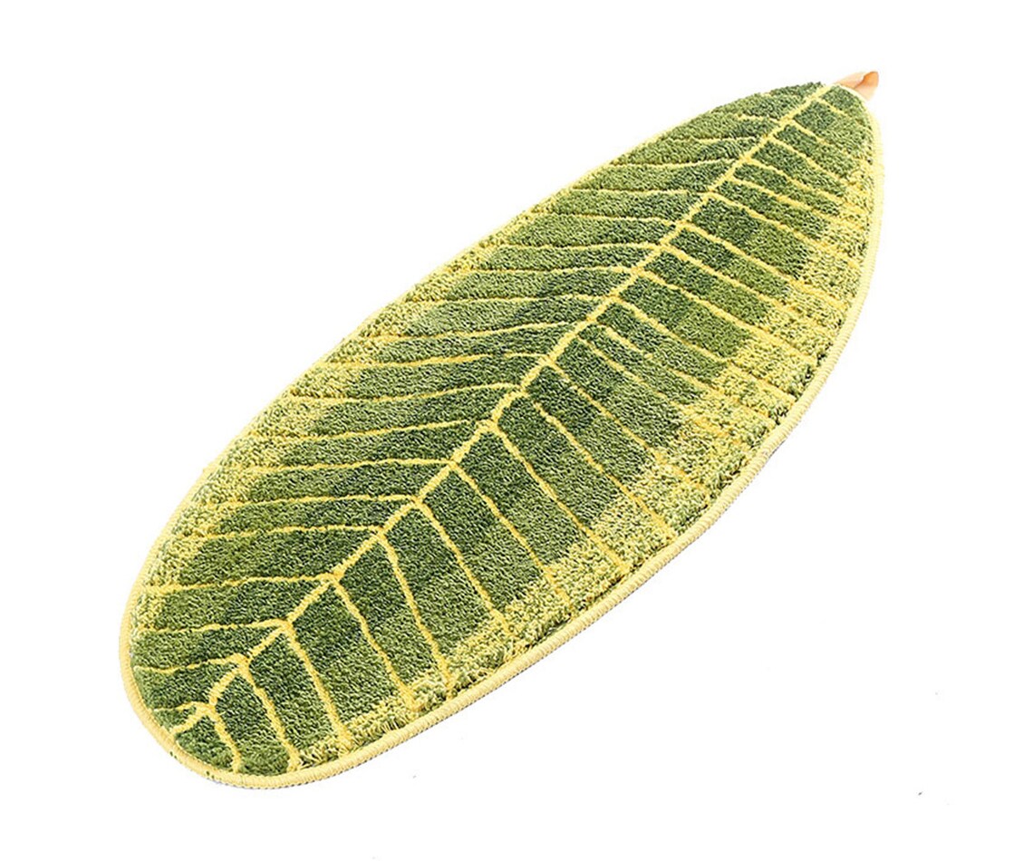 Banana Leaf Bath Mat Multiple Sized Mom‘s Day Gift