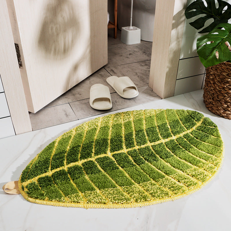 Banana Leaf Bath Mat Multiple Sized Mom‘s Day Gift