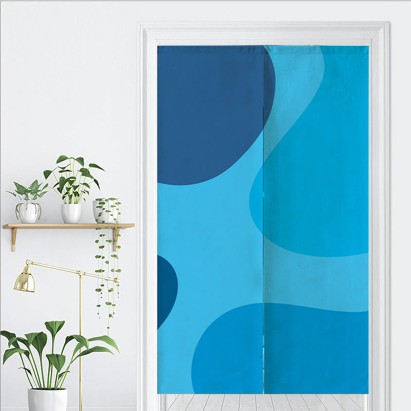 Blue Wave Coast Door Curtain