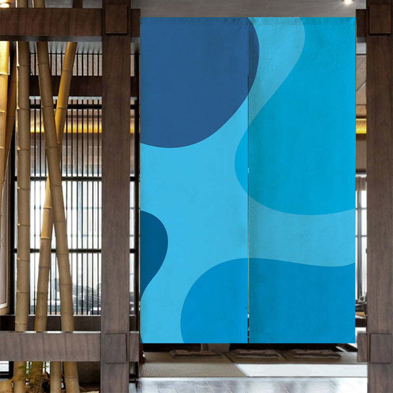 Blue Wave Coast Door Curtain