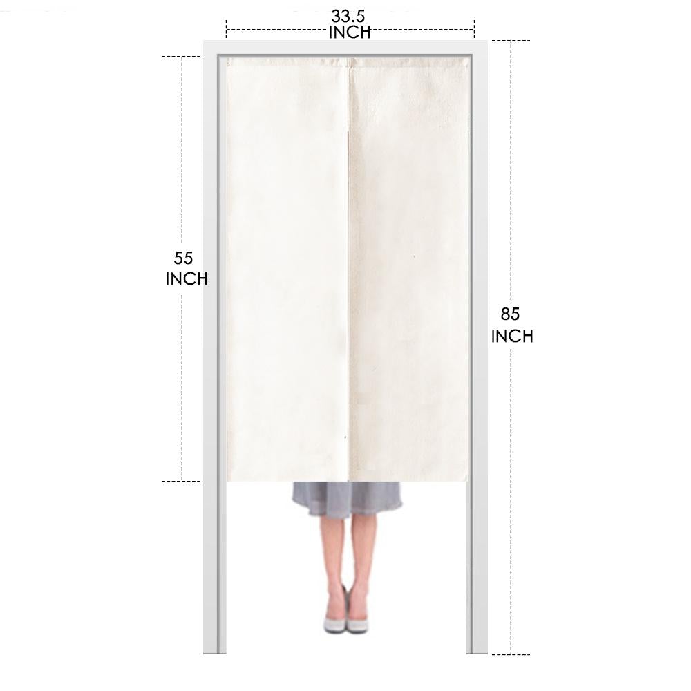 Moon and Sun Noren Doorway Curtain