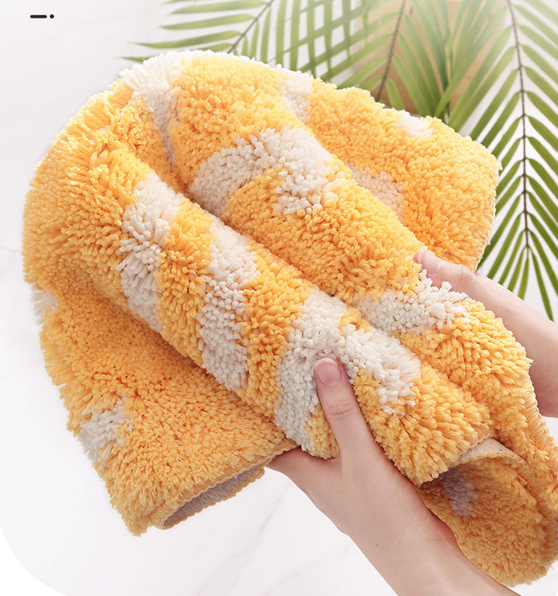 Yellow Lemon Bath Mat