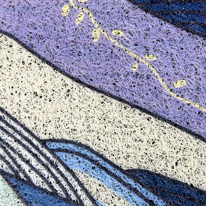Blue Mountain Range Door Mat