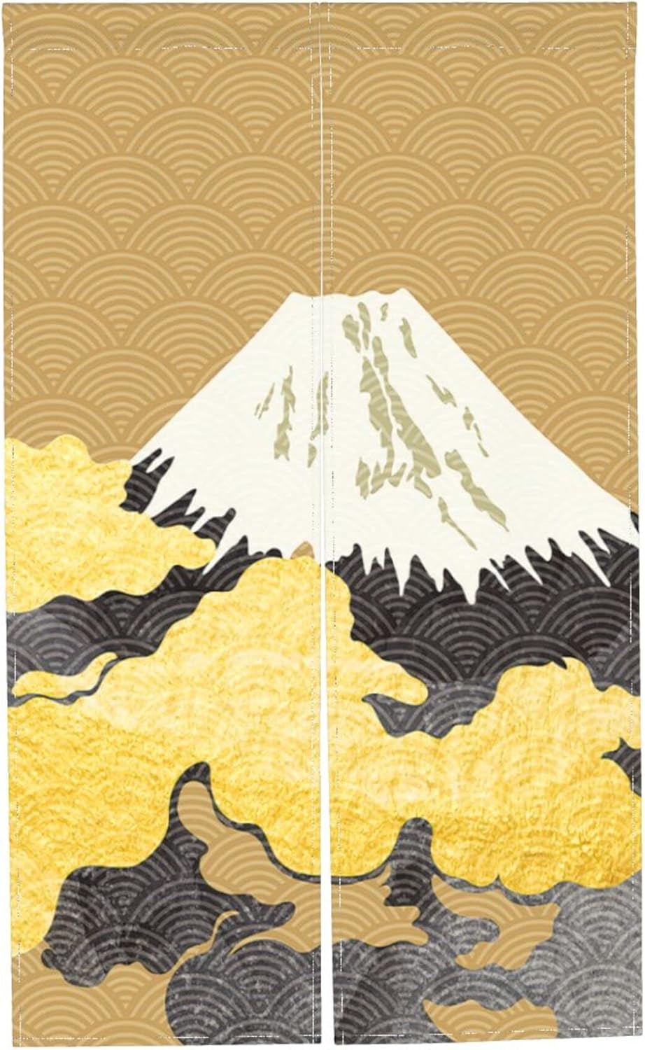 Mount Fuji Door Curtain