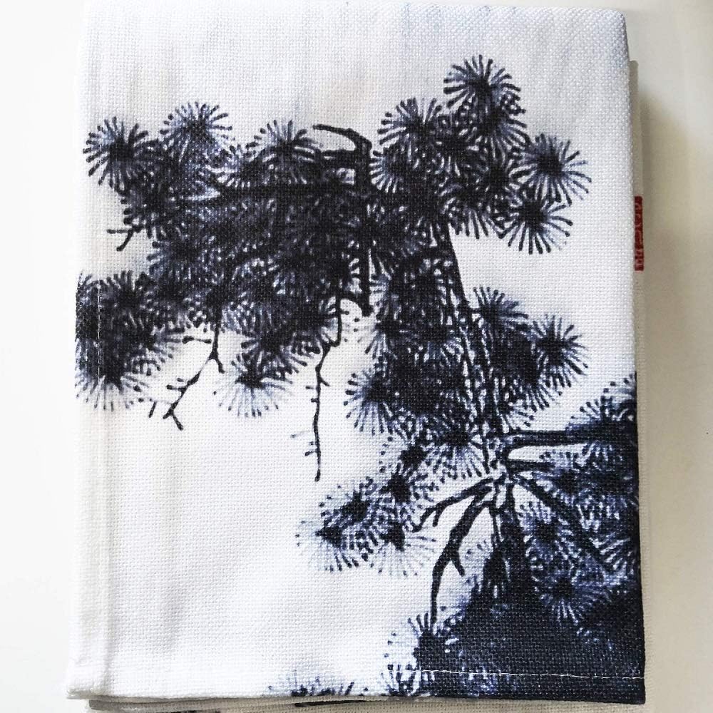 Chinese Traditional Ink Painting Doorway Curtain