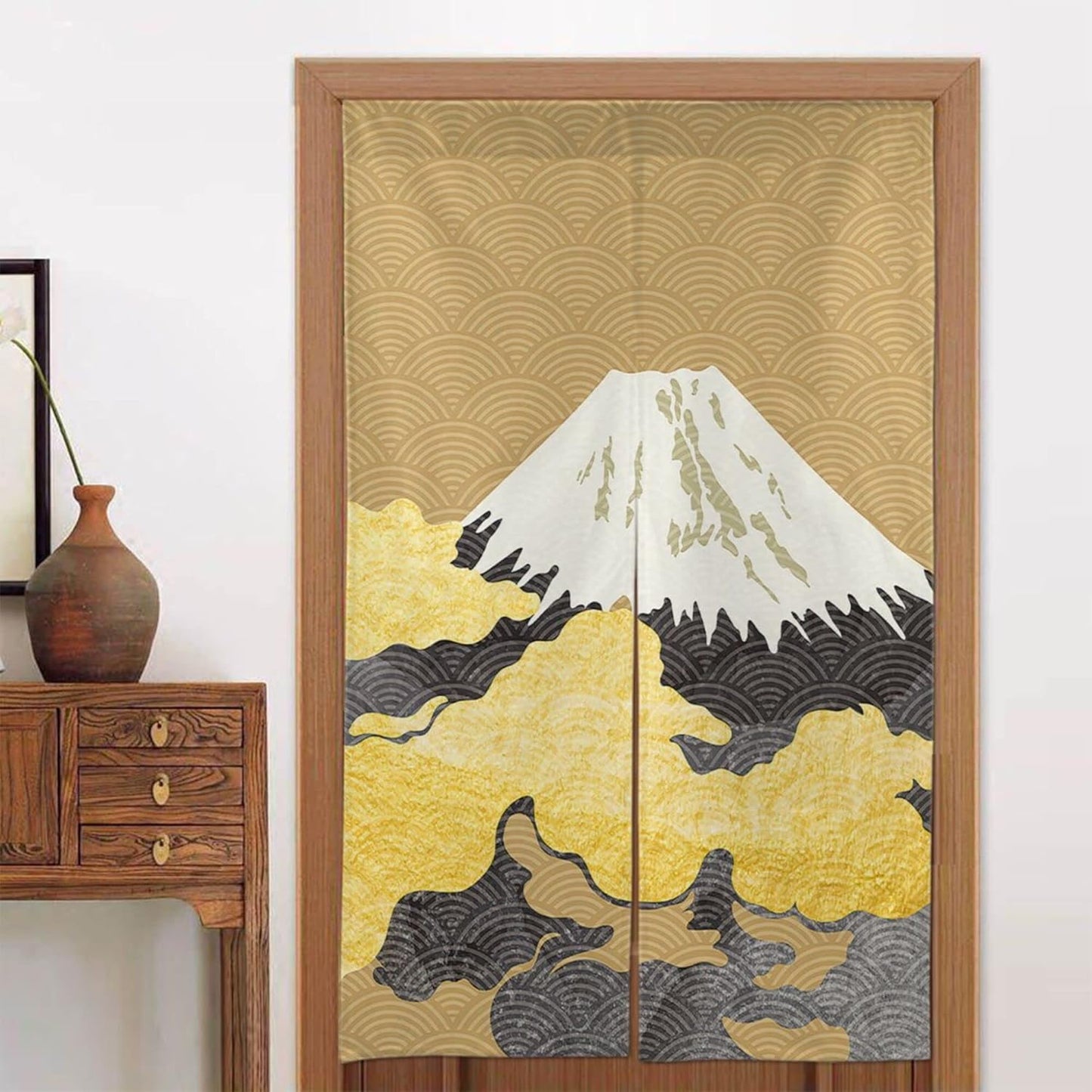 Mount Fuji Door Curtain