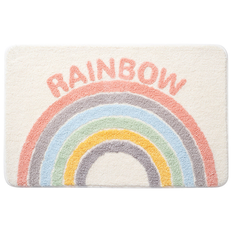 Rainbow Bath Mat - Vibrant and Fresh Bathroom Rug