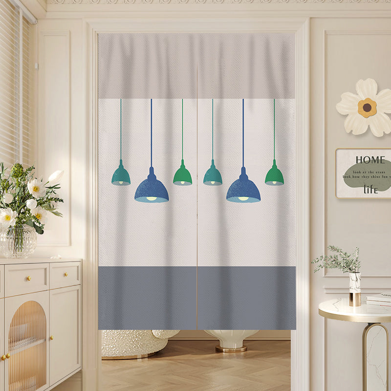 Chandelier background Door Curtain