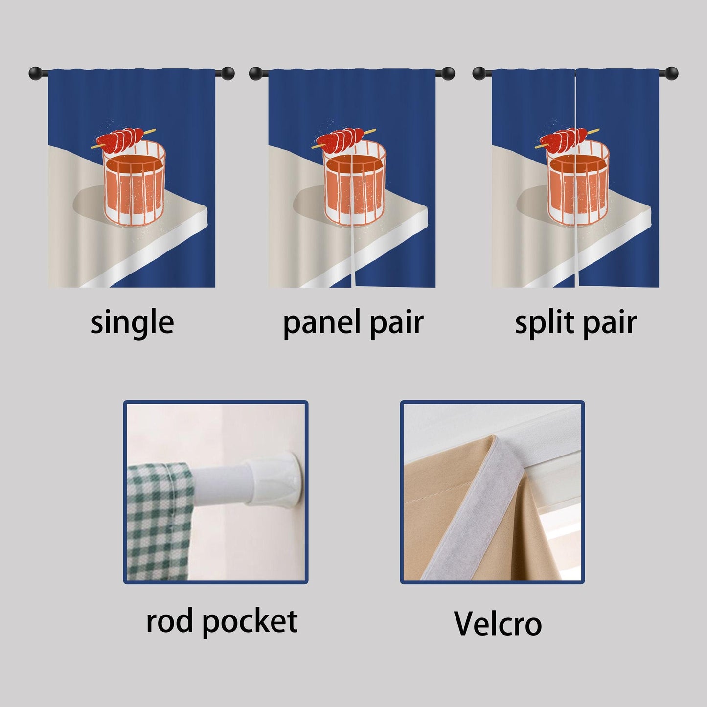 Bird Noren Door Curtain