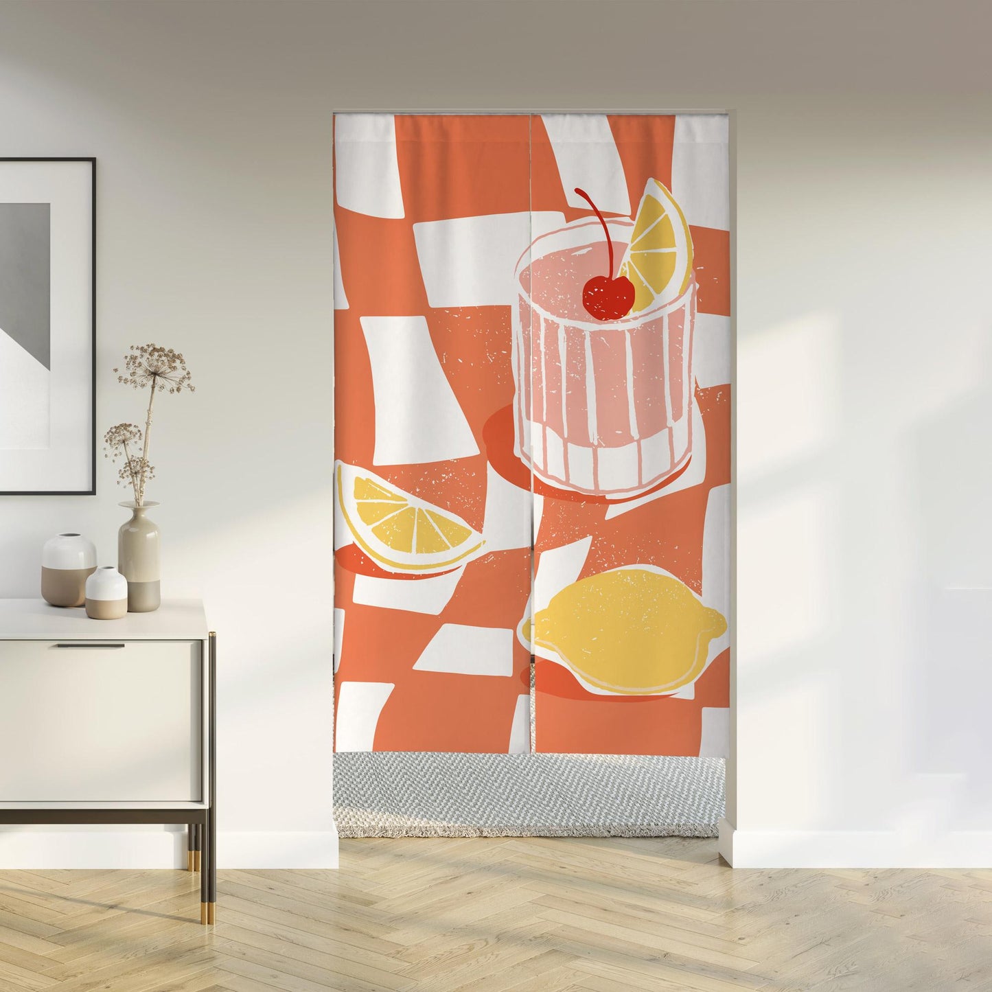 Pizza Noren Door Curtain