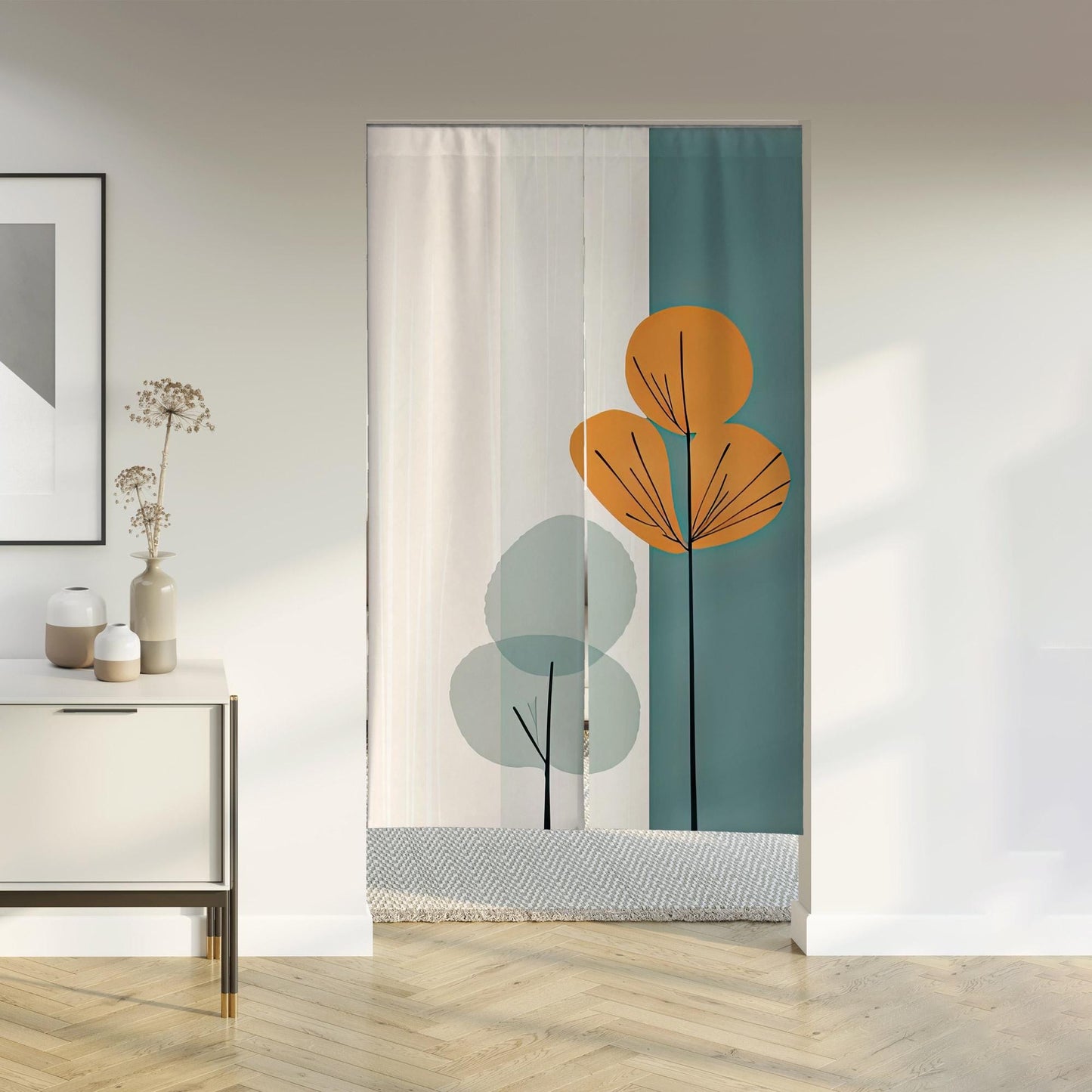 Minimalist style Noren Door Curtain