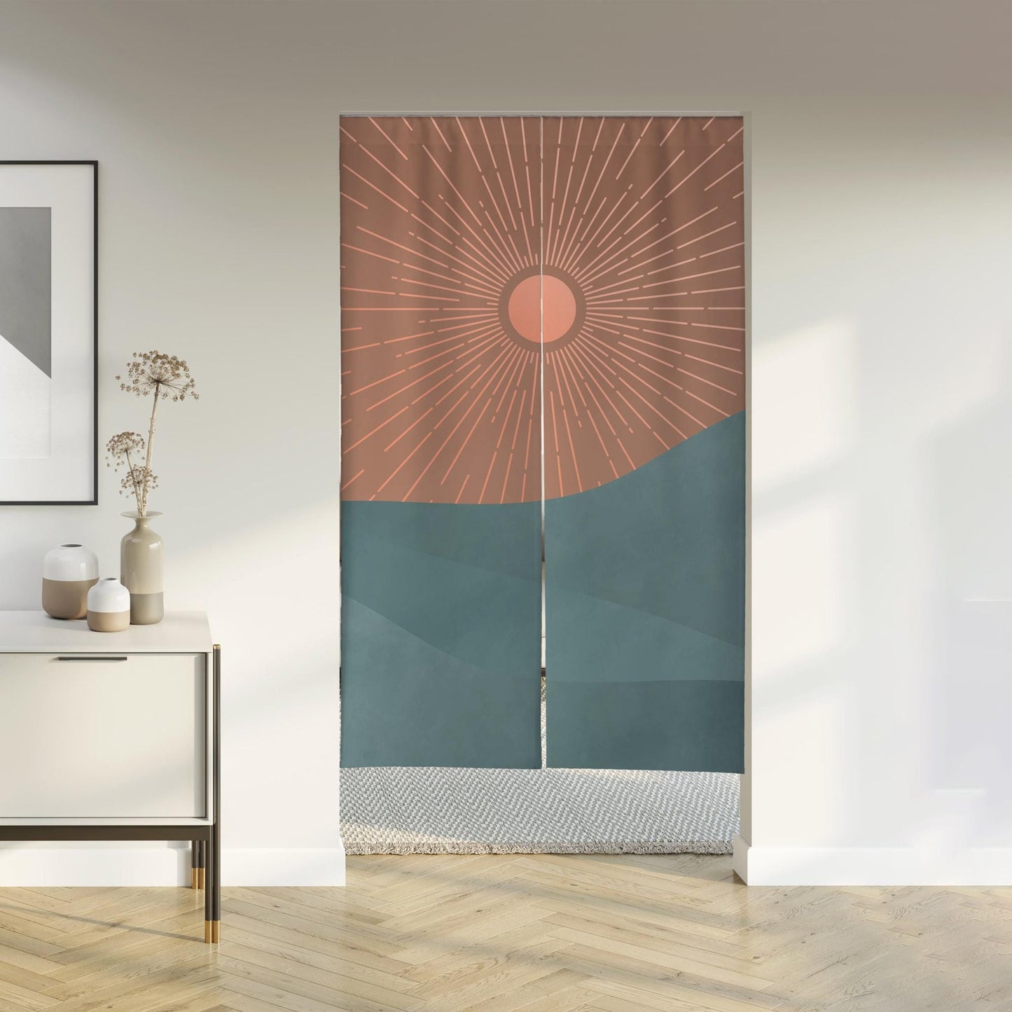 Sunrise Noren Door Curtain