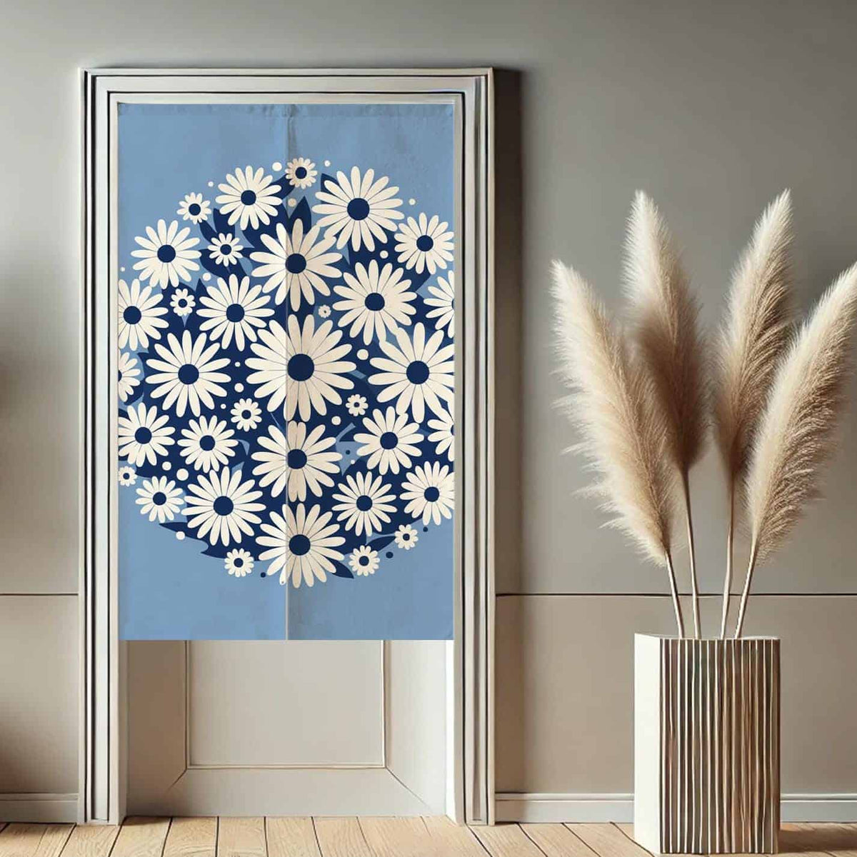 Flowers Noren  Doorway Curtain image 1