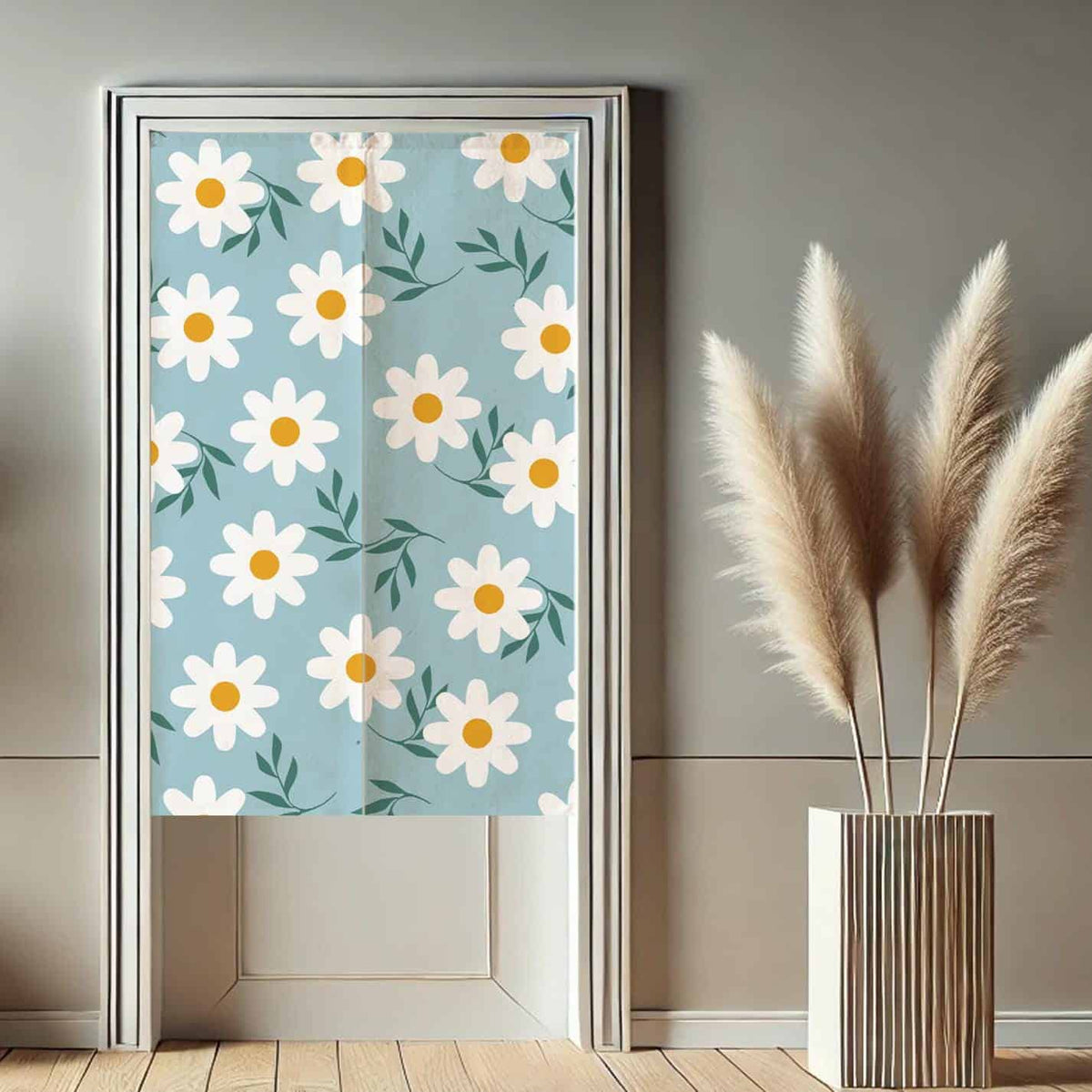 Flowers Noren Doorway Curtain image 0