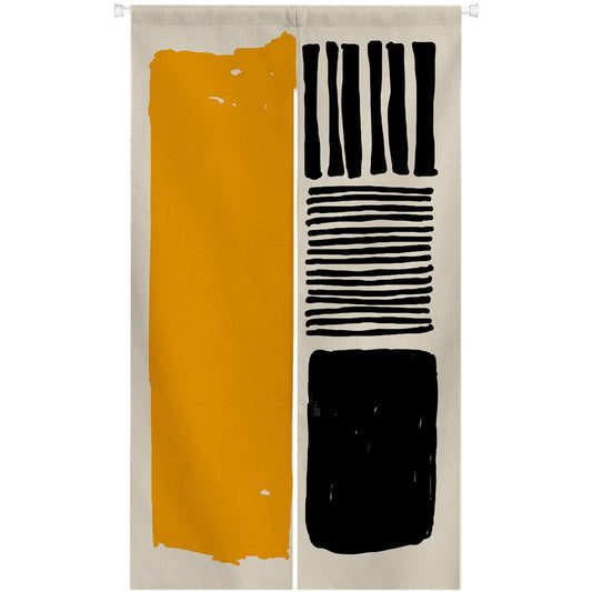 Line Series  Noren Door Curtain image 0