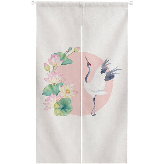Crane Series  Noren Door Curtain image 0