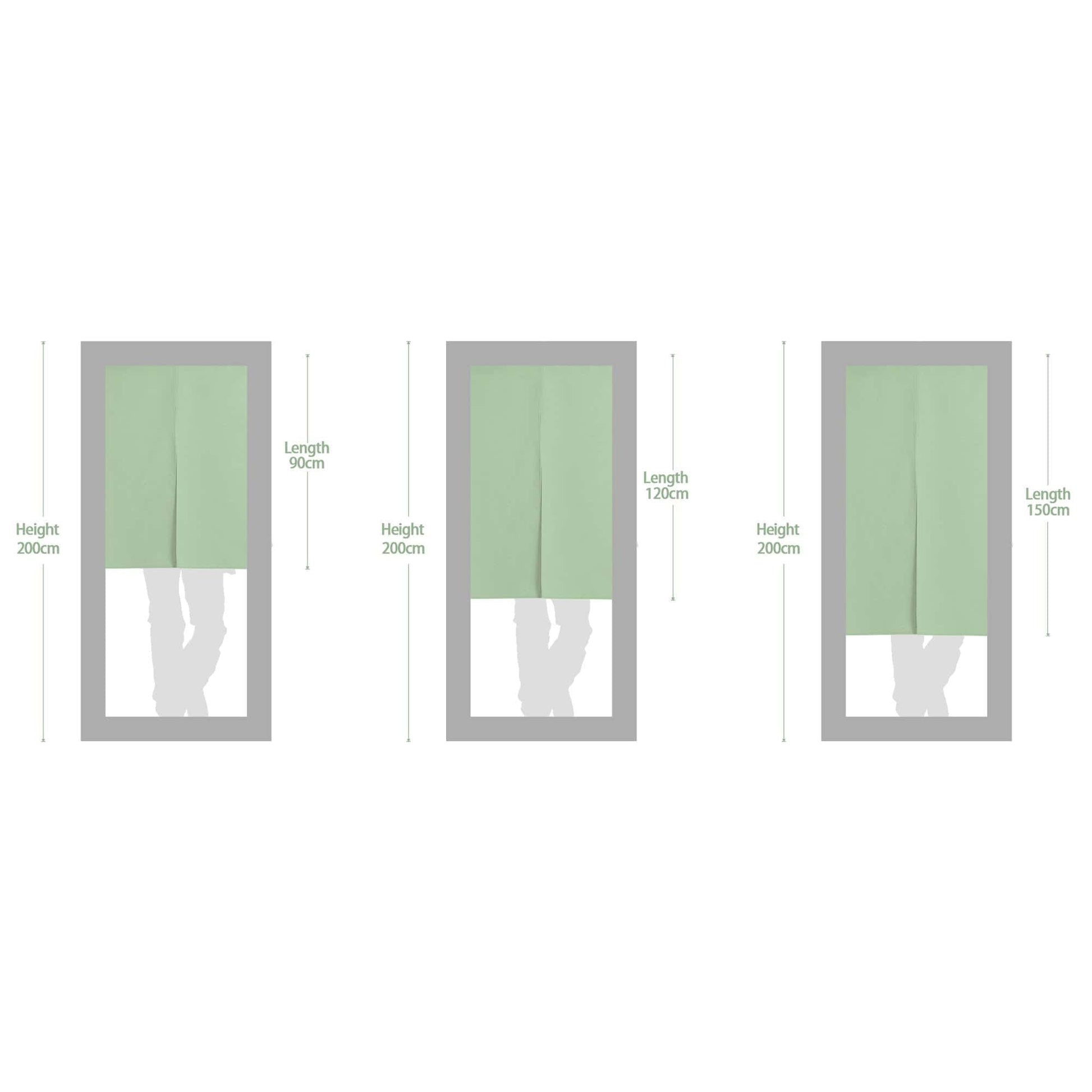 Panda Series  Noren Door Curtain image 2