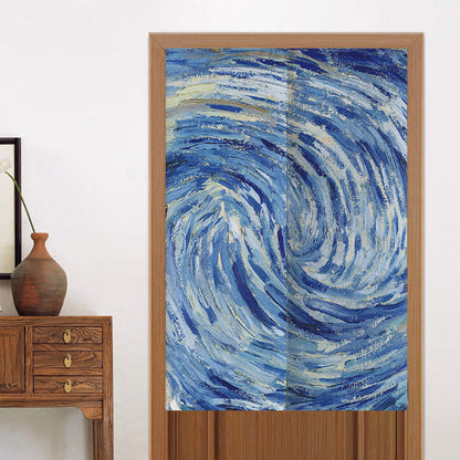 Starry Night Door Curtain