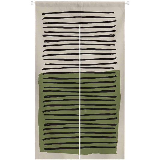 Line Series  Noren Door Curtain image 0