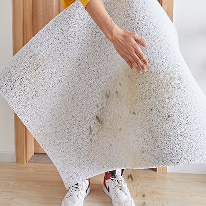 Japanese Style Fish And Mountain  Entrance Door Mat