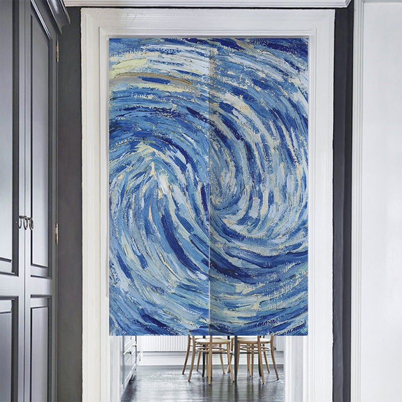 Starry Night Door Curtain