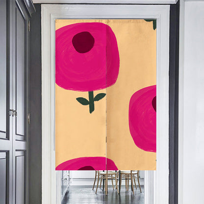 Wildflowers Blooming Door Curtain