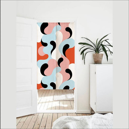 Tadpole Texture Doorway Curtain Noren image 0