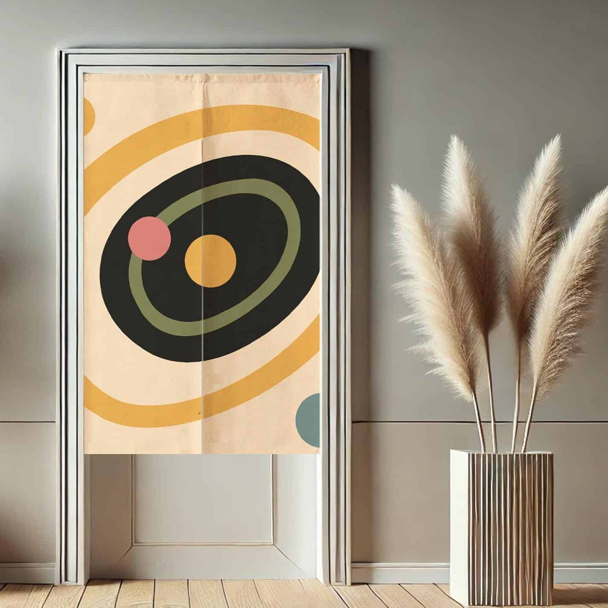 Space Planet Noren  Door Curtain image 1