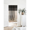 Black white gray background pattern Doorway Entrance Curtain Noren image 0