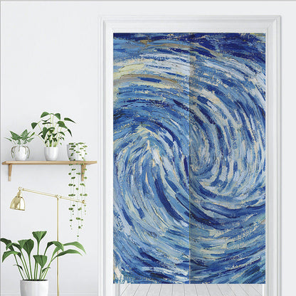 Starry Night Door Curtain