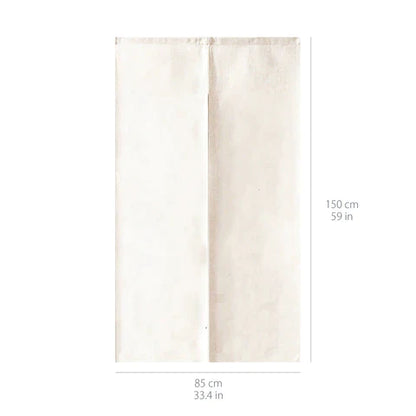 Japanese Mountains Door Curtain