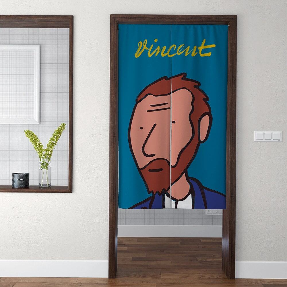 Male anime avatar Door Curtain image 0