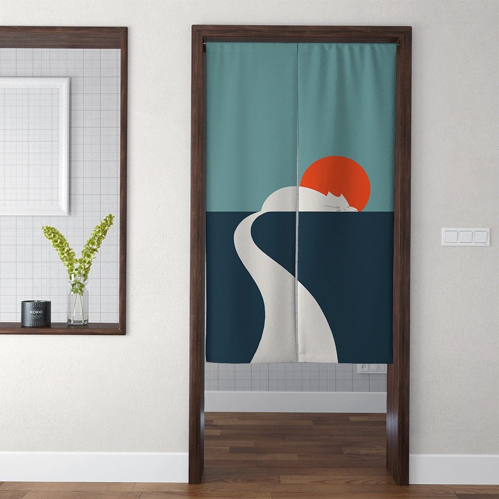 Male anime avatar Door Curtain image 2