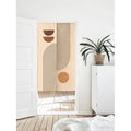 Abstract Shapes Art Doorway Noren Curtain image 0