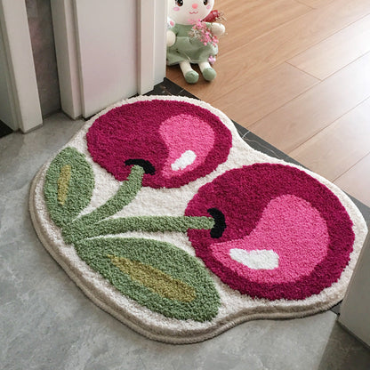Cute Cherry Bath Mat