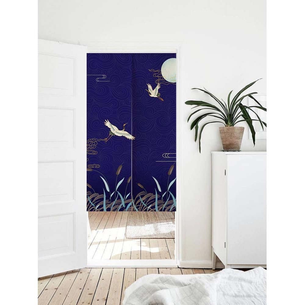 Blue Sky Japanese Doorway Noren Curtain image 0