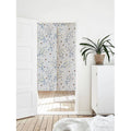 Blue Flower Bouquet Art Print Doorway Curtain Noren image 0
