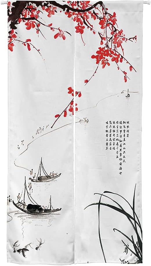 Japanese Noren Wide Doorway Curtain