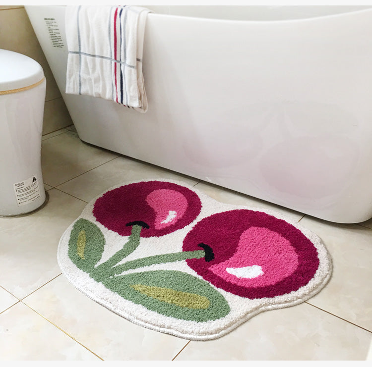 Cute Cherry Bath Mat