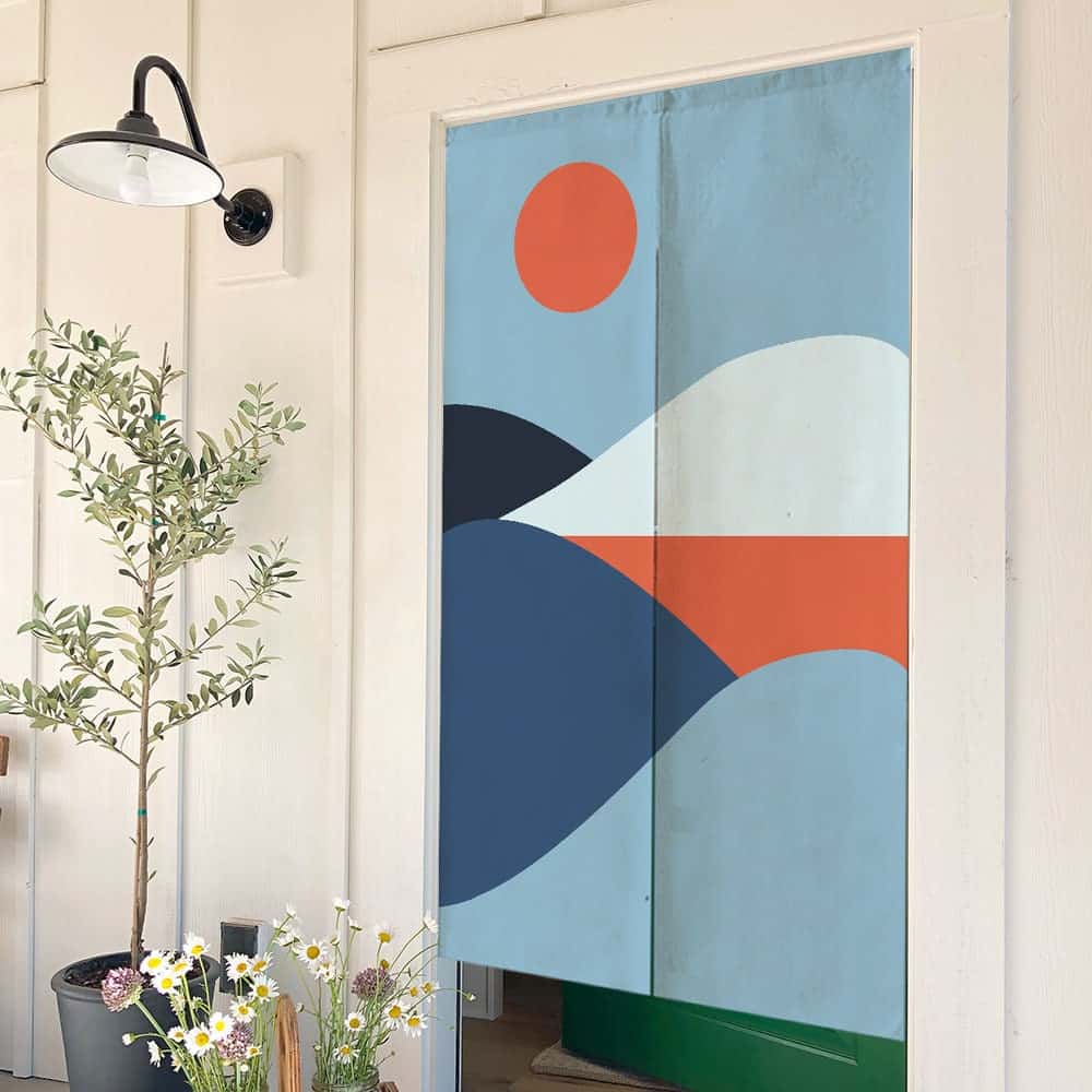 Unique Design Ikon Doorway Noren Curtain image 6