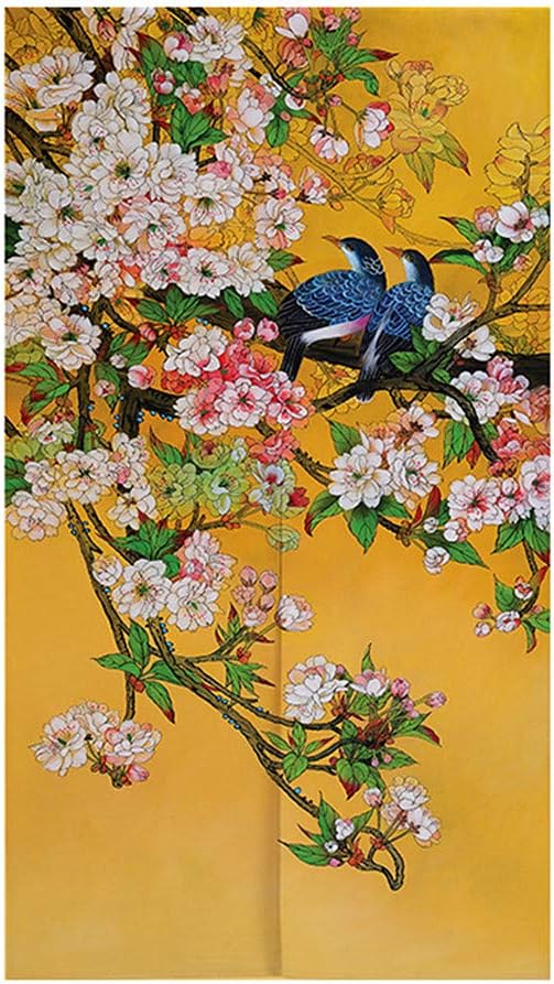Let a hundred flowers bloom  Door Curtain