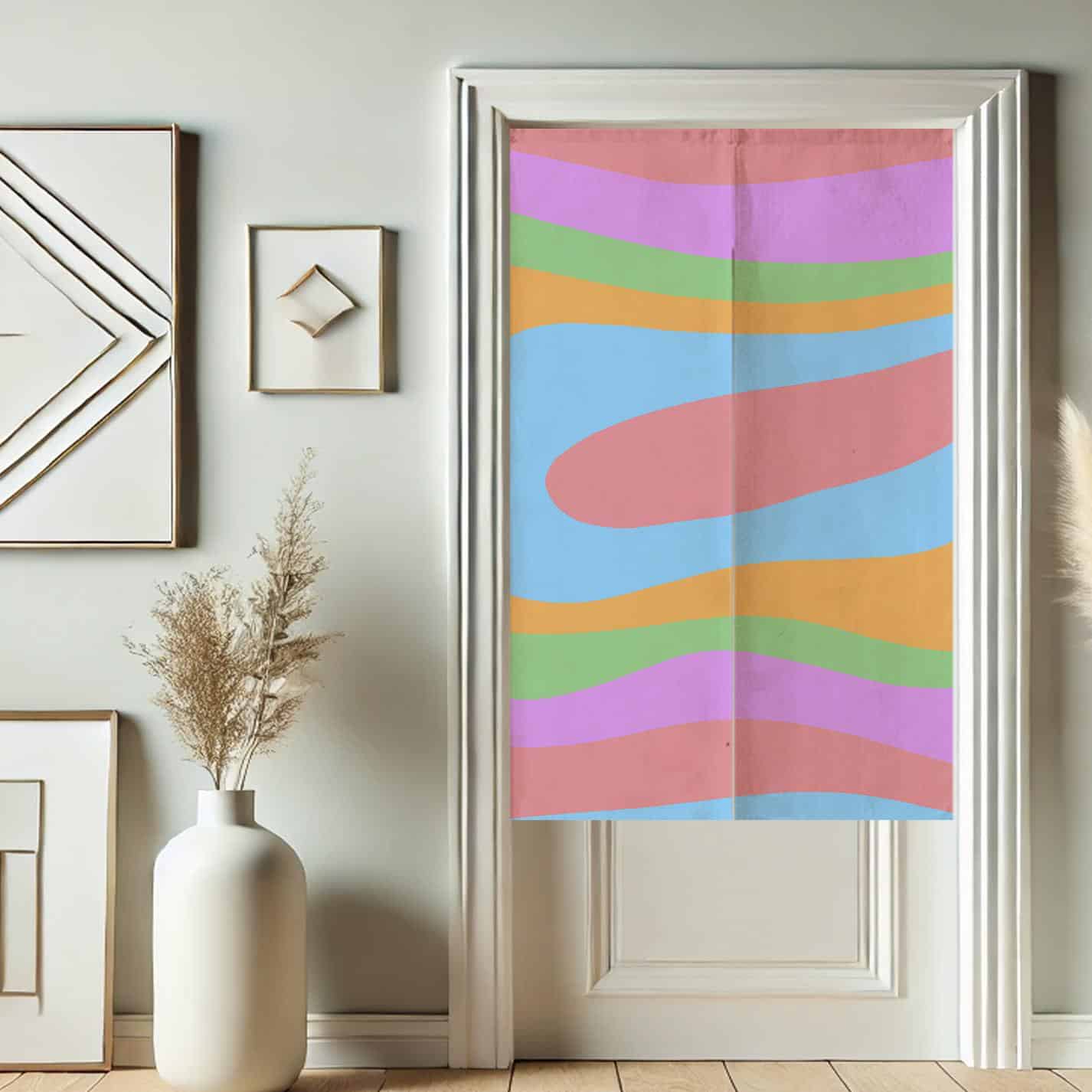 Colorful  Door Curtain image 1