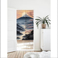 Modern Art Print Doorway Noren Curtain image 0
