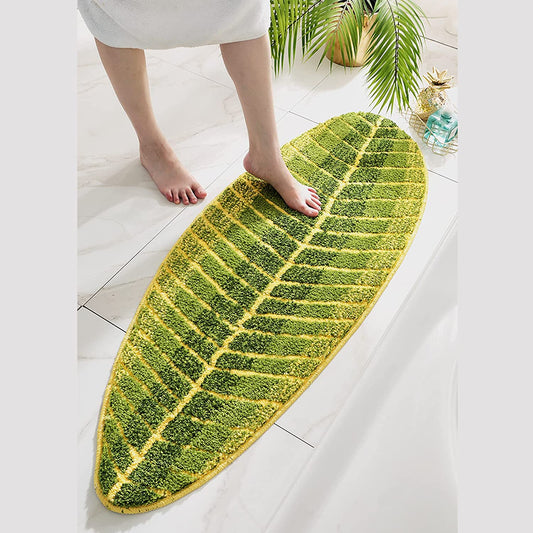 Banana Leaf Bath Mat Multiple Sized Mom‘s Day Gift