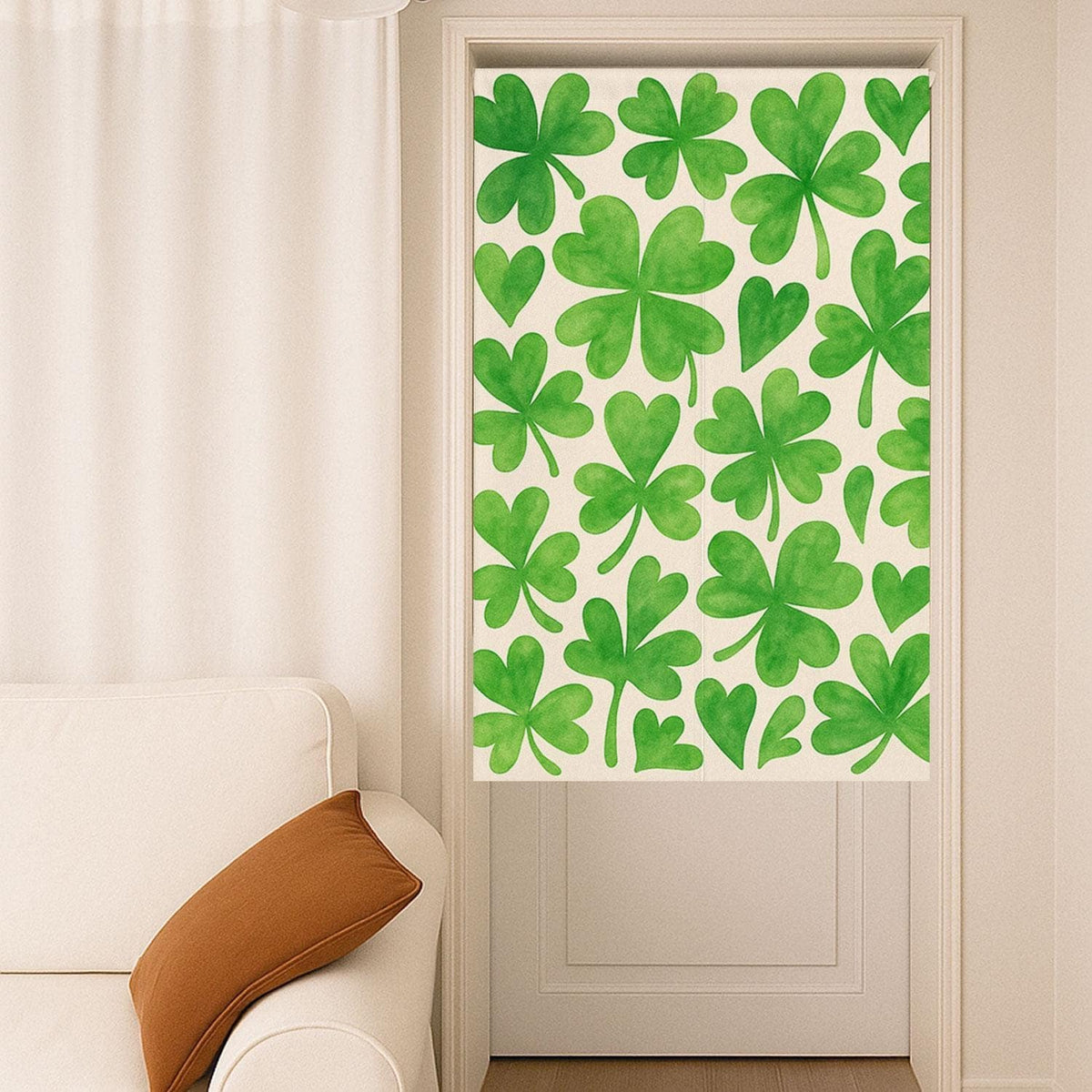 Lucky Clover Doorway Curtain image 1