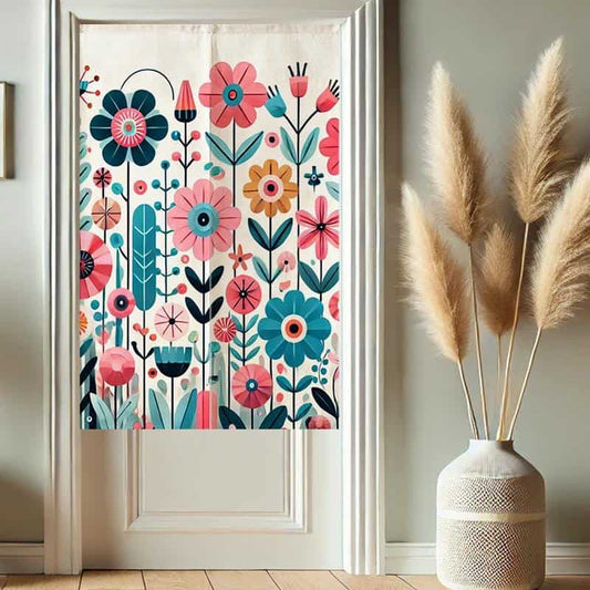 Flowers Noren  Door Curtain image 0