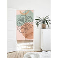 Simple Curved Line Door Curtain image 0