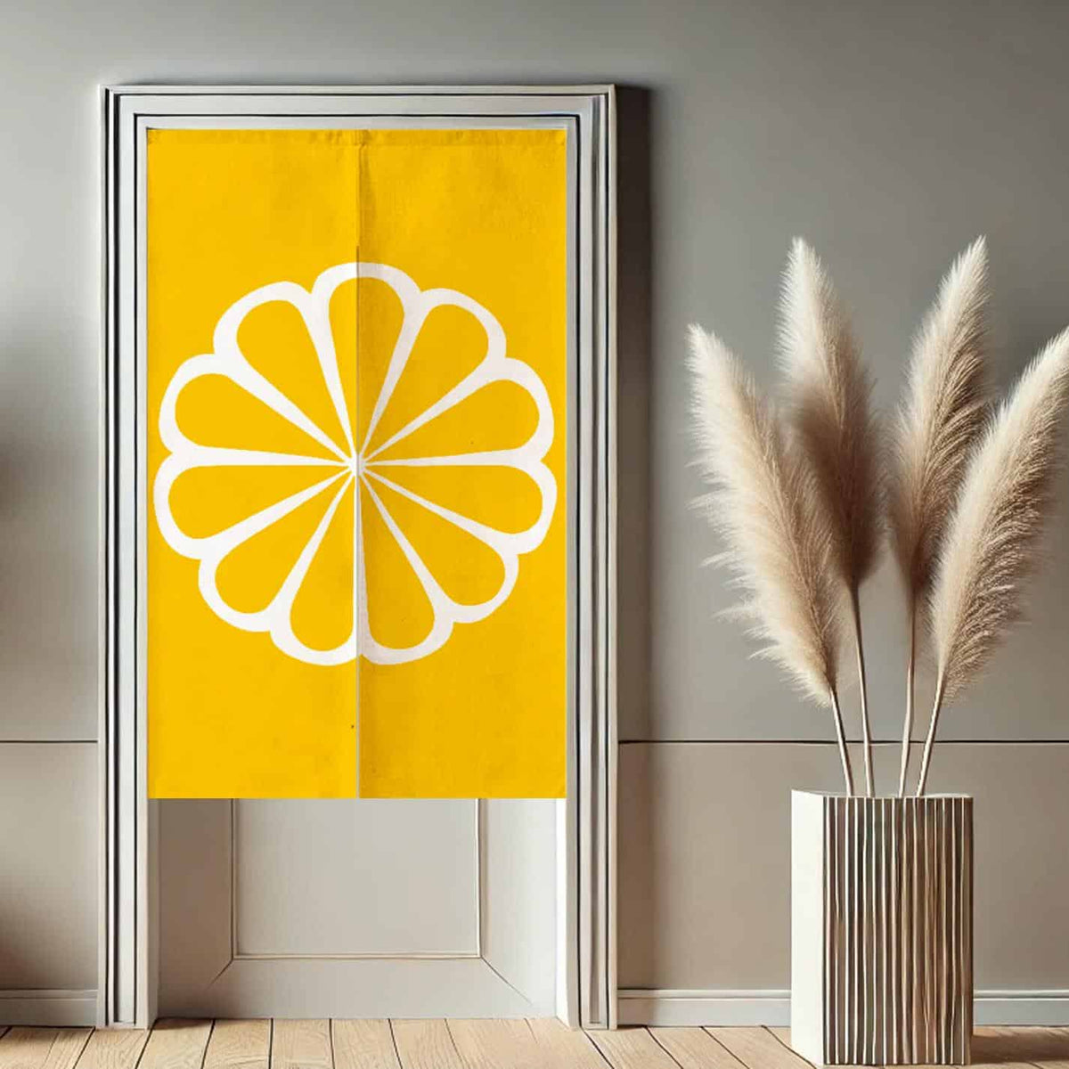 Lemon  Door Curtain image 1