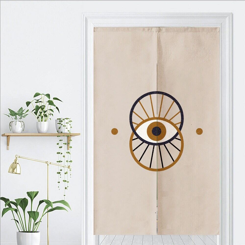 Big eyes Doorway Curtain Noren image 1