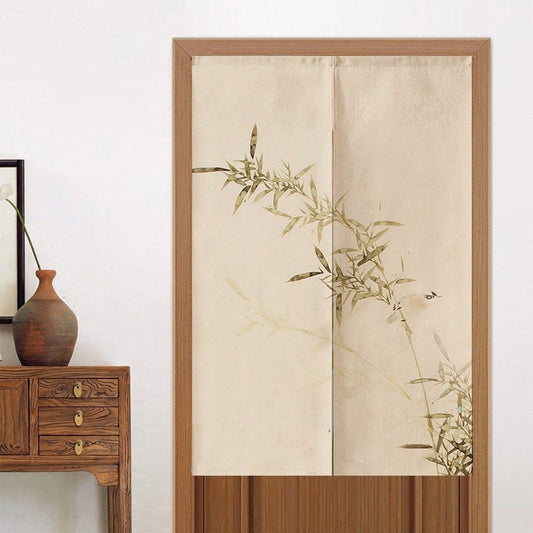 Art Painting Doorway Noren Curtain image 0